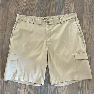 Nike Tan Flat Front Shorts